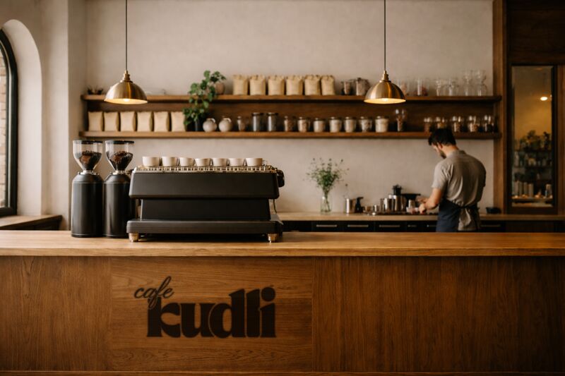 Interiér Kudli Café